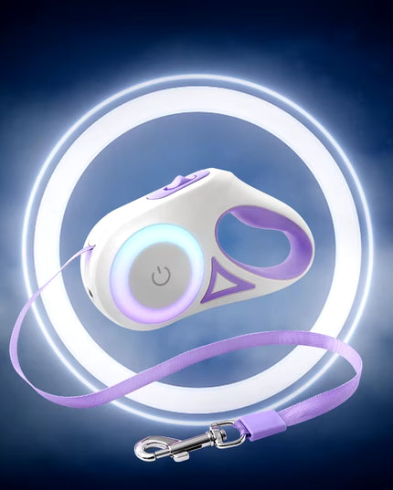 Advanced Durable Automatic Retractable Leash with Flashlight.