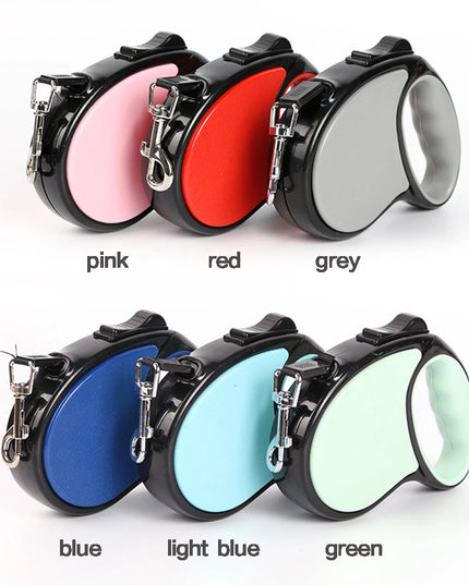 Durable Portable Dog Leash Automatic Retractable for Small Medium Dogs