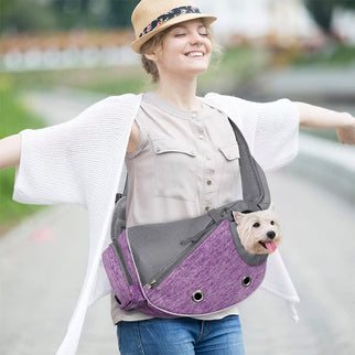 Animal Holder integrated Purse! Max 10Lbs, Purple
